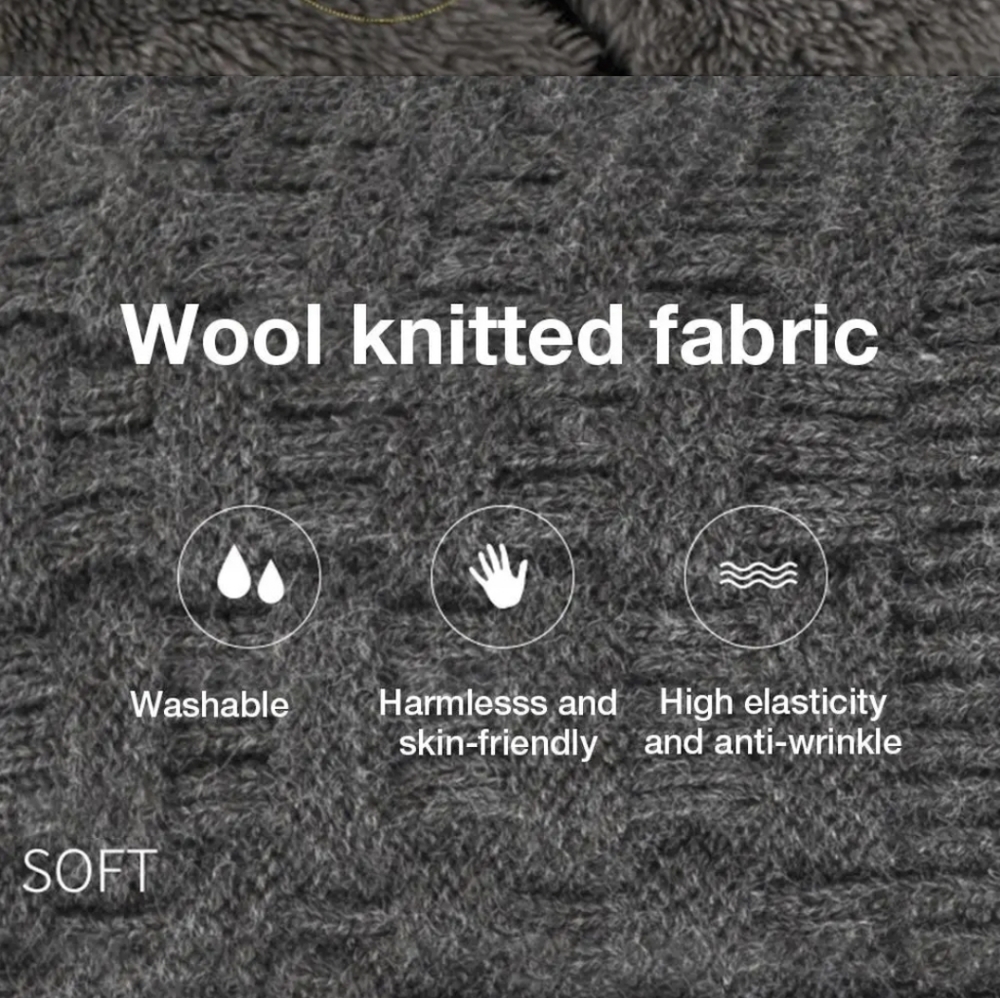 NEW Heated Winter Gator Neck Scarf Headband Facemask - Picture 7 of 15